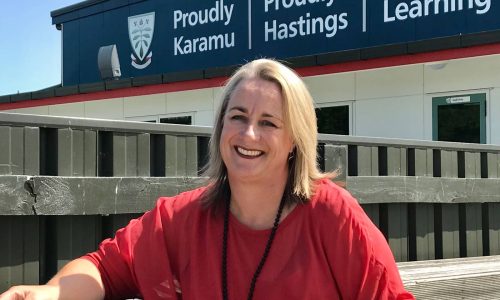 Karamu High School principal Dionne Thomas said a donation of $100,000 towards an endowment fund was a remarkable gift from a treasured Tira Ora