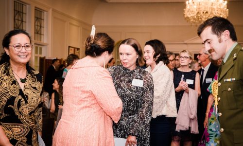 Hawke’s Bay Foundation Executive Officer Amy Bowkett meets Governor General of New Zealand and Patron of Community Foundations of New Zealand, Dame Cindy Kiro